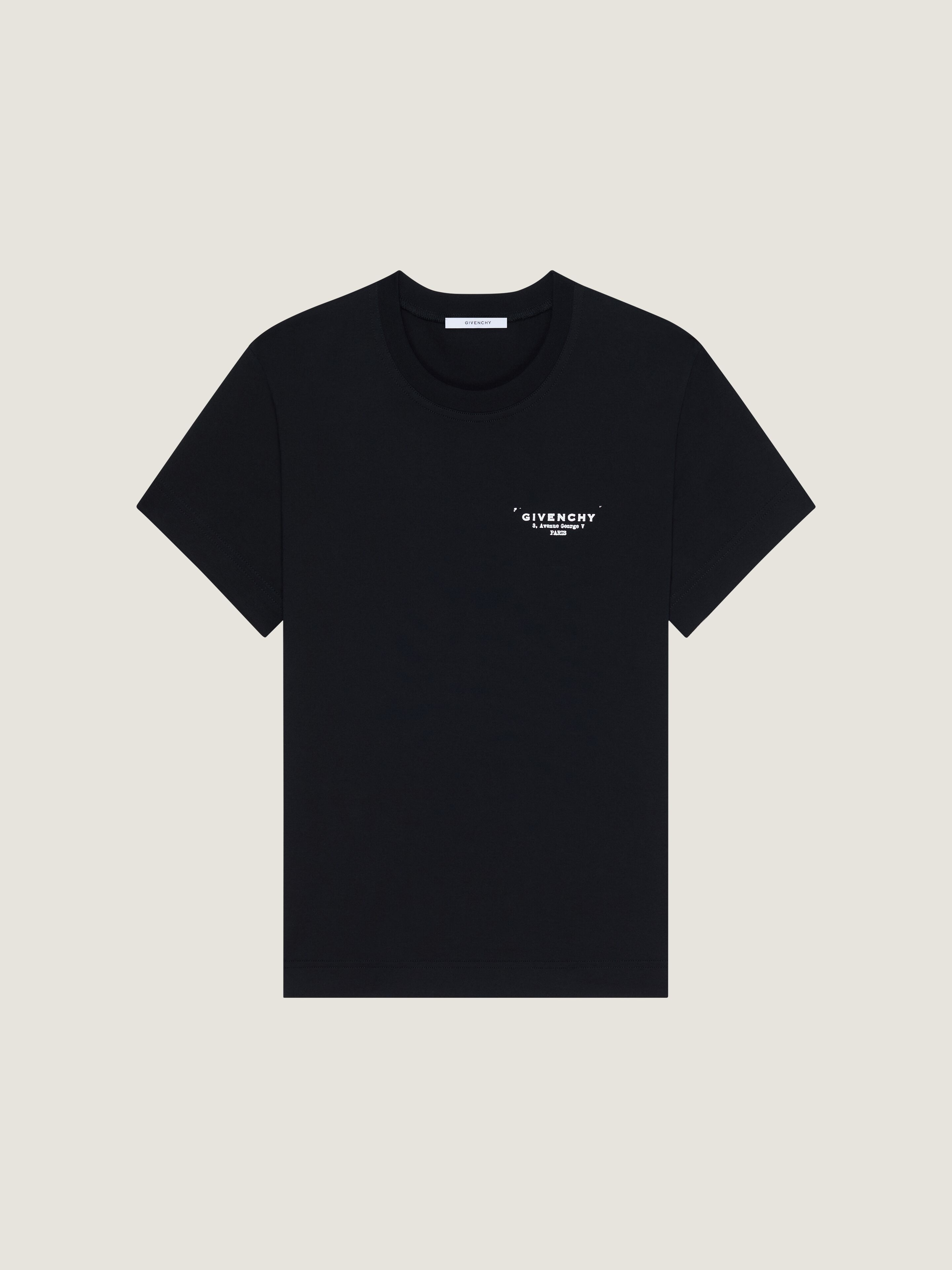 T-shirt in cotton with GIVENCHY Stamp print